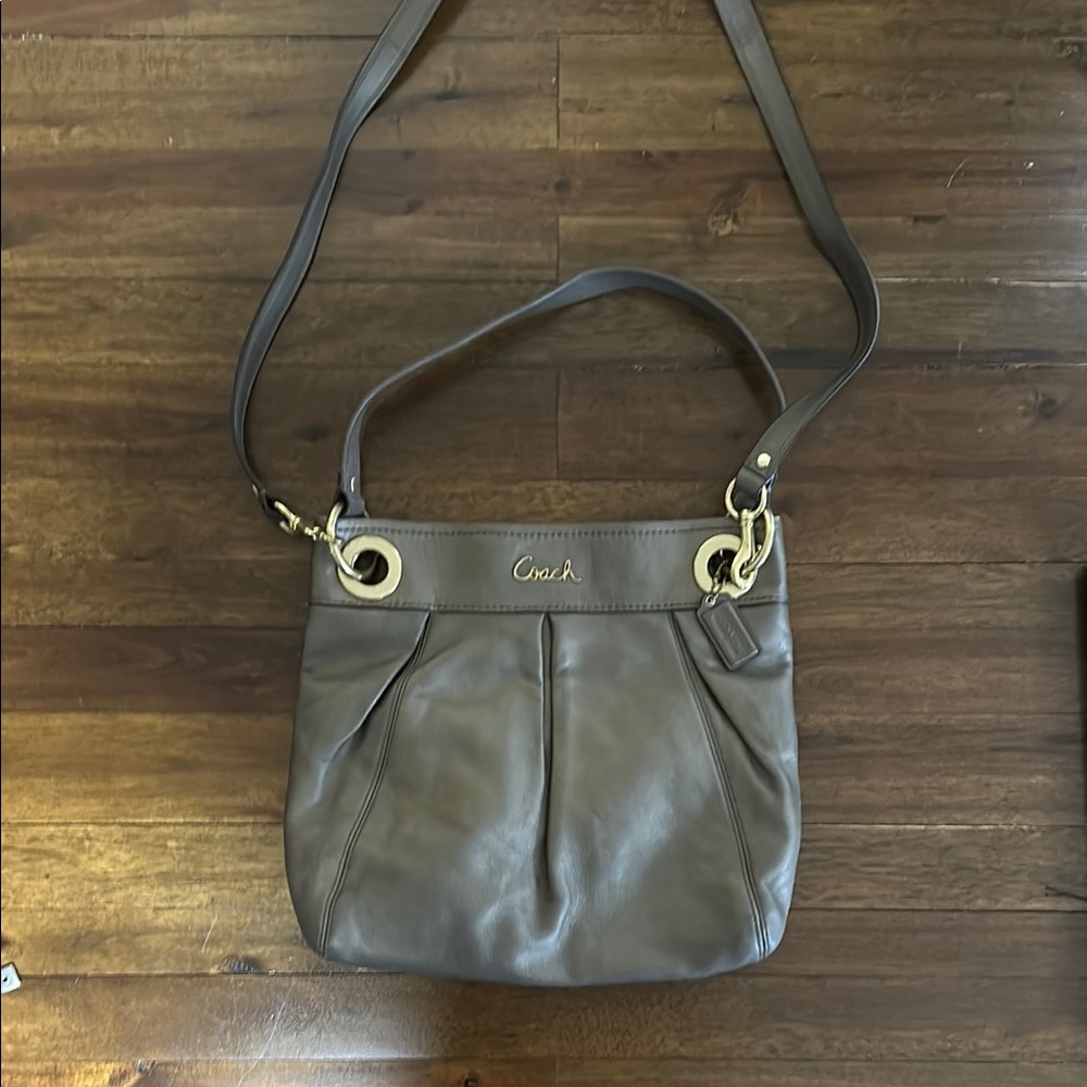Coach Brown Leather Shoulder Bag